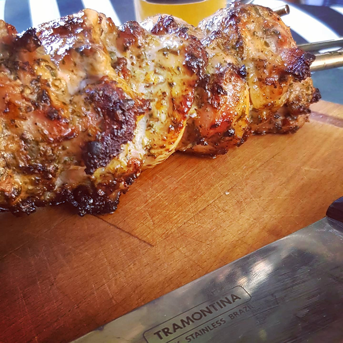 Grilled Chicken recipe using Gringo dry rub BRZ Food